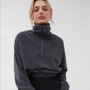 Urban Outfitters Track Meet Half-Zip Sweatshirt